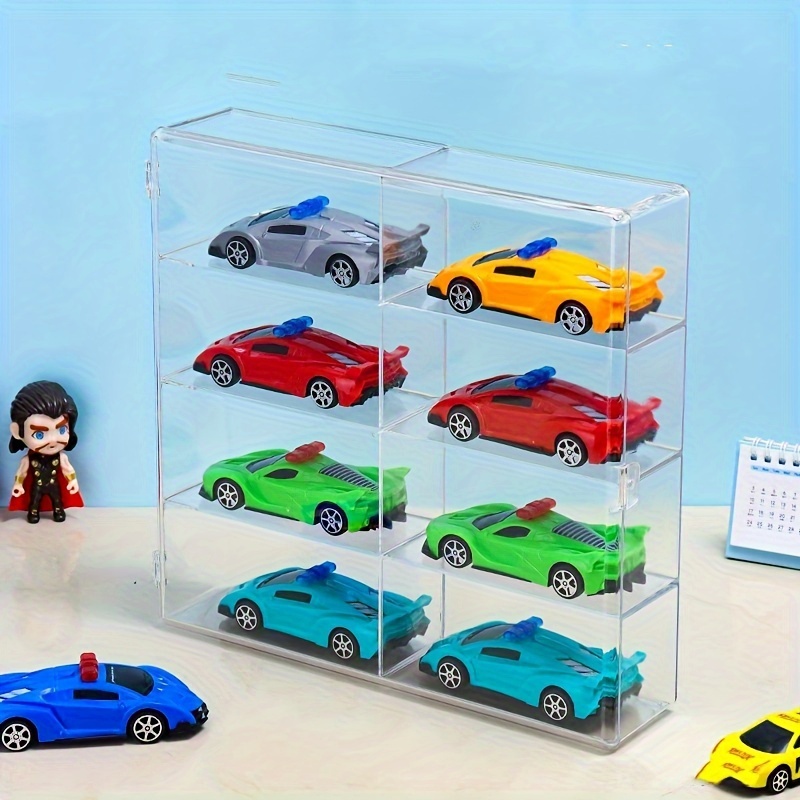 Cars Diecast Storage Acrylic Dustproof Box 1:64 For Hot Wheels Transparent  Display Box Car Model Toy Cabinet Rack - AliExpress