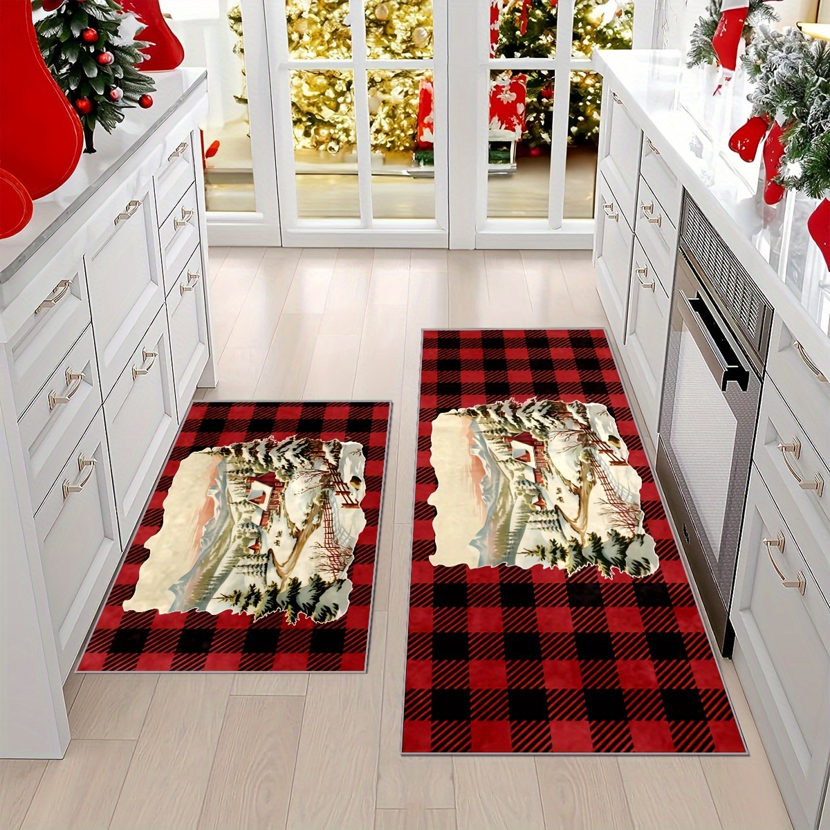 Kitchen Rugs And Mats Non Skid Washable Kitchen Floor - Temu