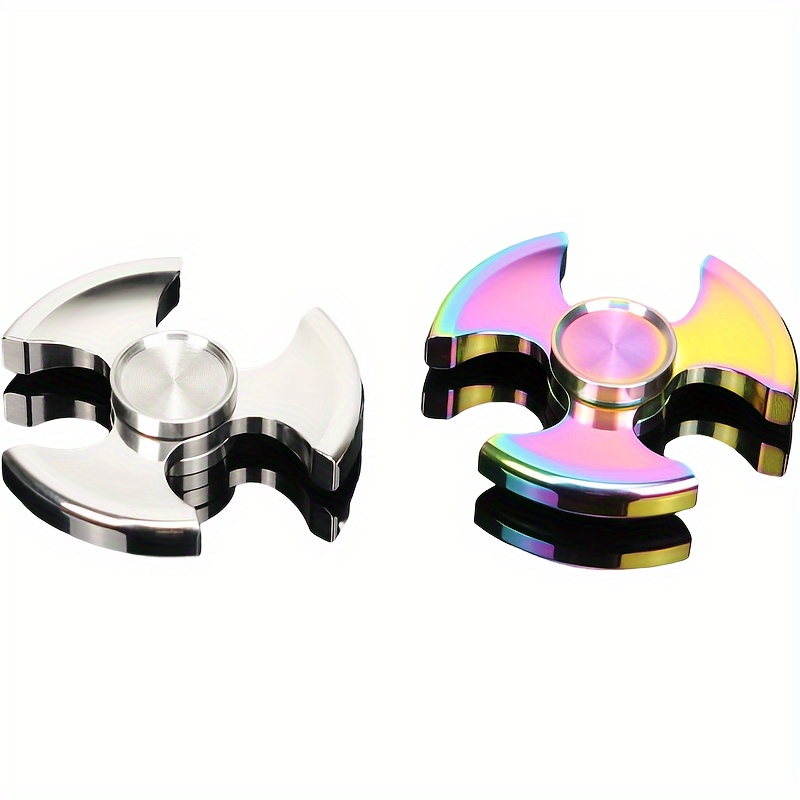 Magtimes Rainbow Metal Fidget Spinner - Anti-Anxiety Toy for ADHD, Boredom  Relief