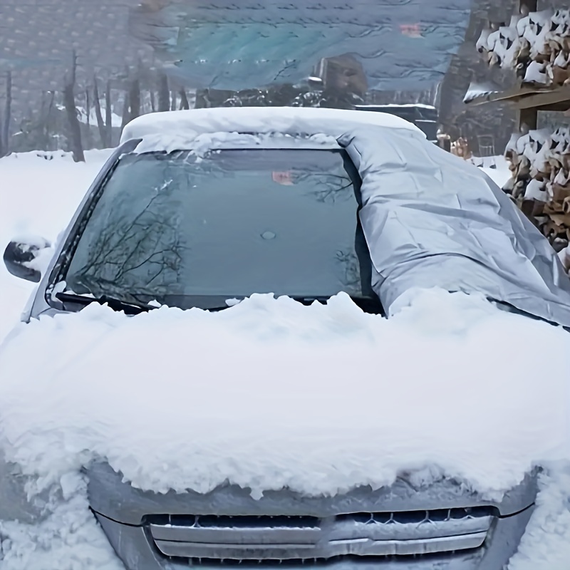 Auto-Schneedecke, Faltbar, Auto-Windschutzscheiben-Abdeckung, Winter- Schneedecke, Sommer-Sonnenschutz - Temu Austria