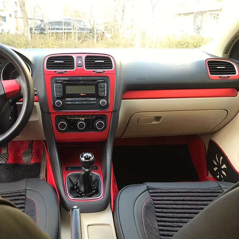 Vw Golf Mk6 Gti 2007-2013 Innenraumzentralsteuerungstürgriff  Kohlefaser-aufkleberaufkleber Auto-styling-zubehör Sechste Generation, Besten Täglichen Angebote Heute