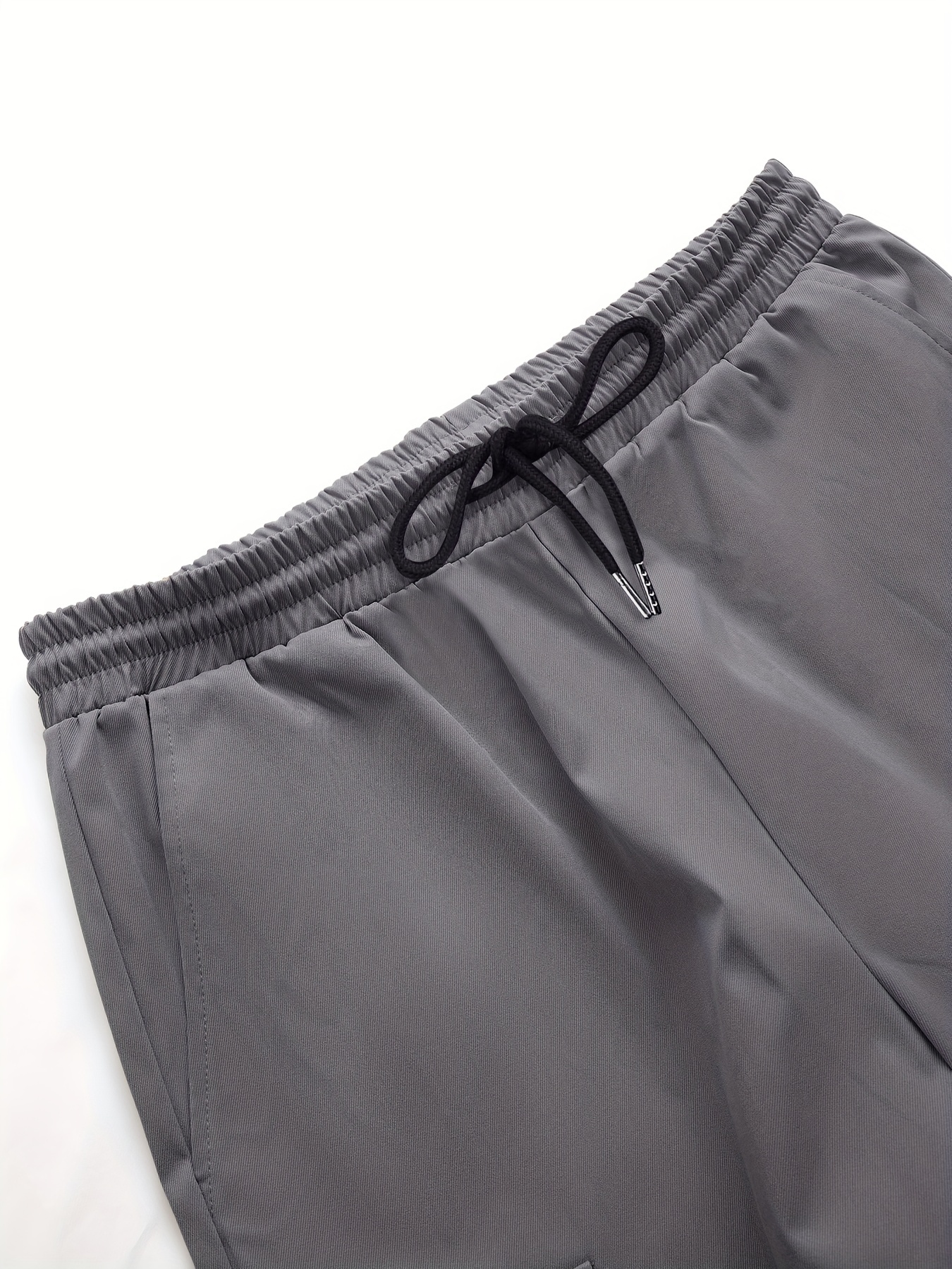 Men's Casual Waist Drawstring Cargo Shorts