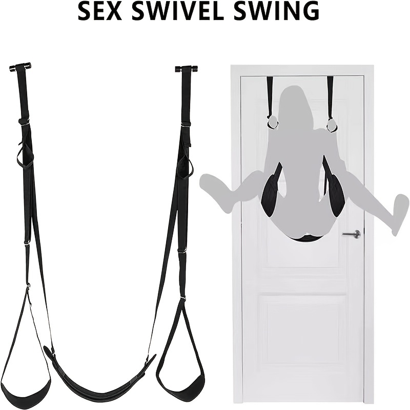 1pc Puerta Sex Swing - Sexy Bondage Love Slings Para Parejas Adultas Con  Correas Ajustables, Ac Door Swing Con Asistencia De Posición De Asiento