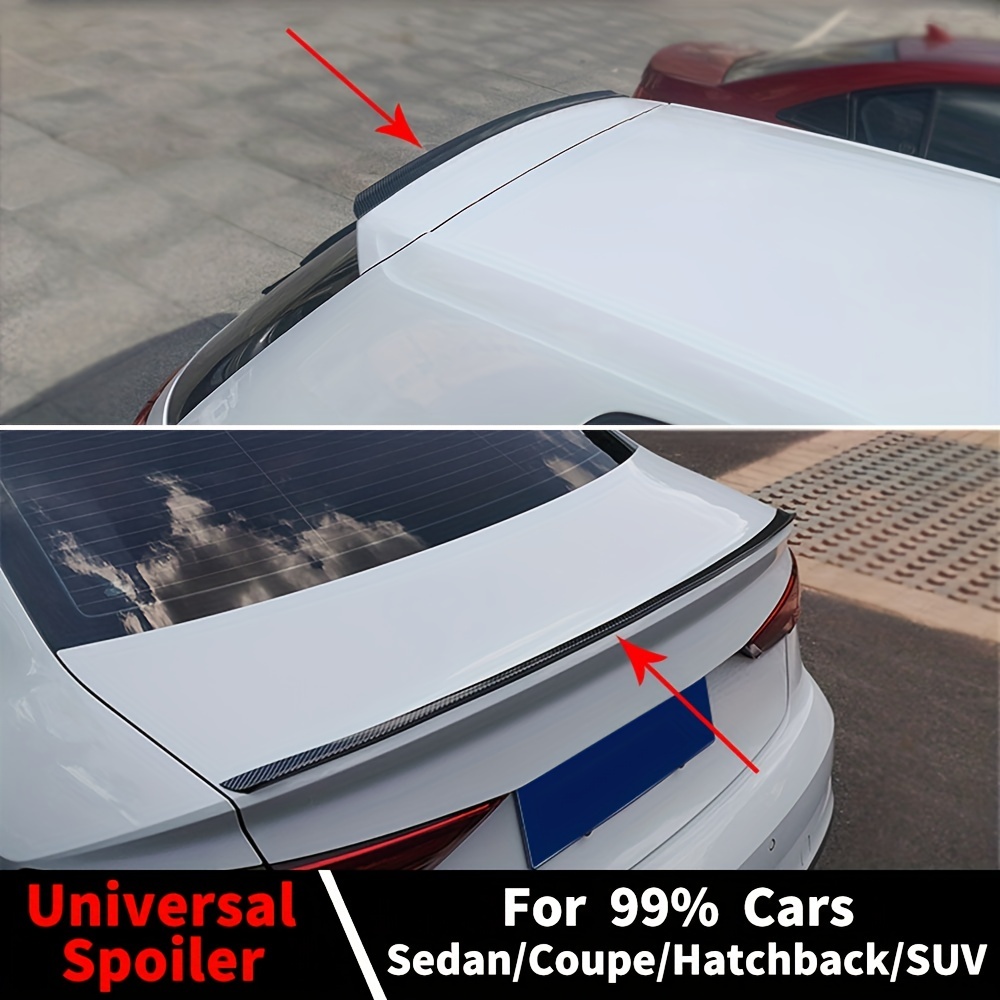 Universal Spoiler Hinten Flügel Air Dam Für 99% Limousine Coupe