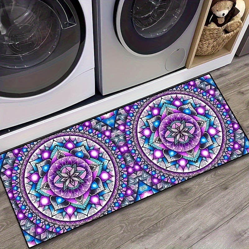 1pc Bohemian Runner Tappeti Cucina Tappeto Mandala Floreale - Temu