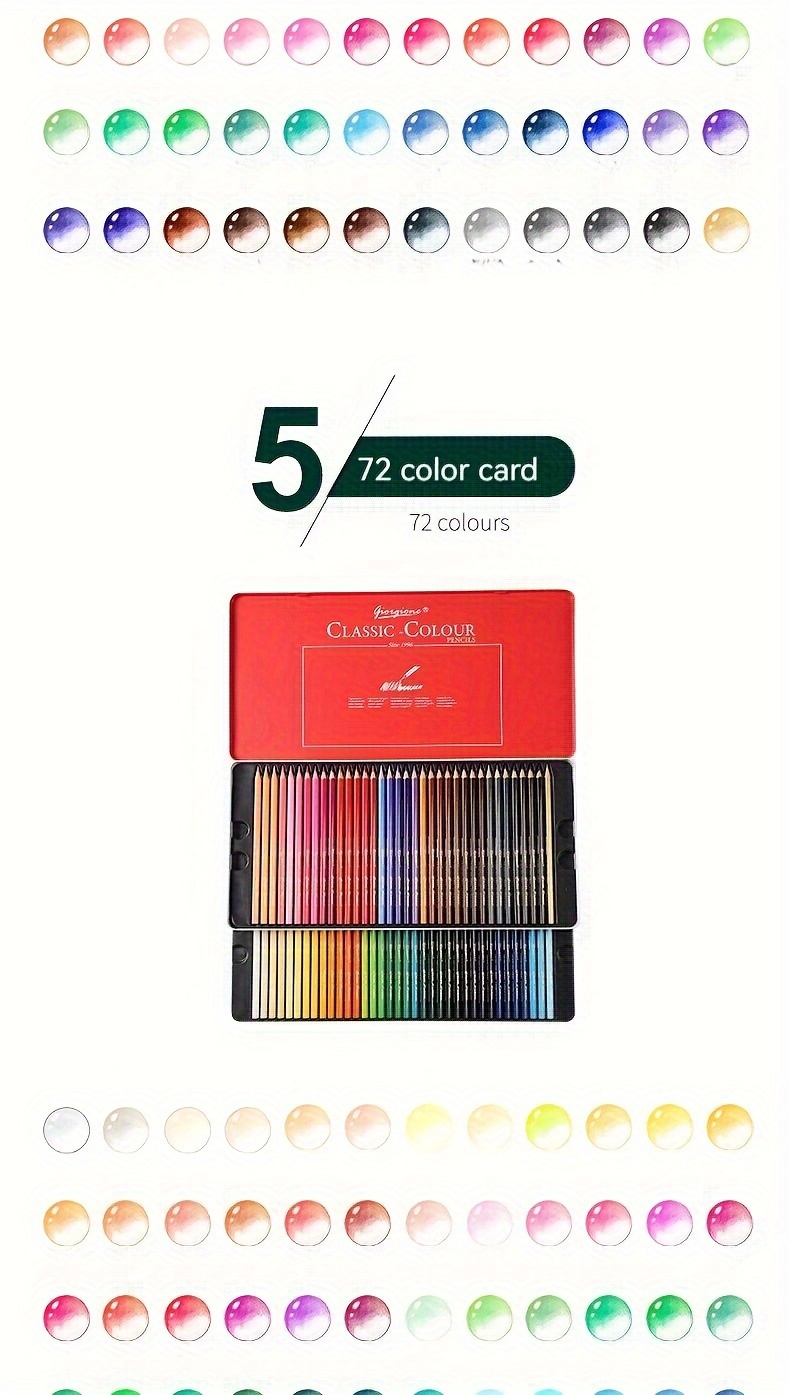 Giorgione Water-Soluble Colored Pencils - Set of 12