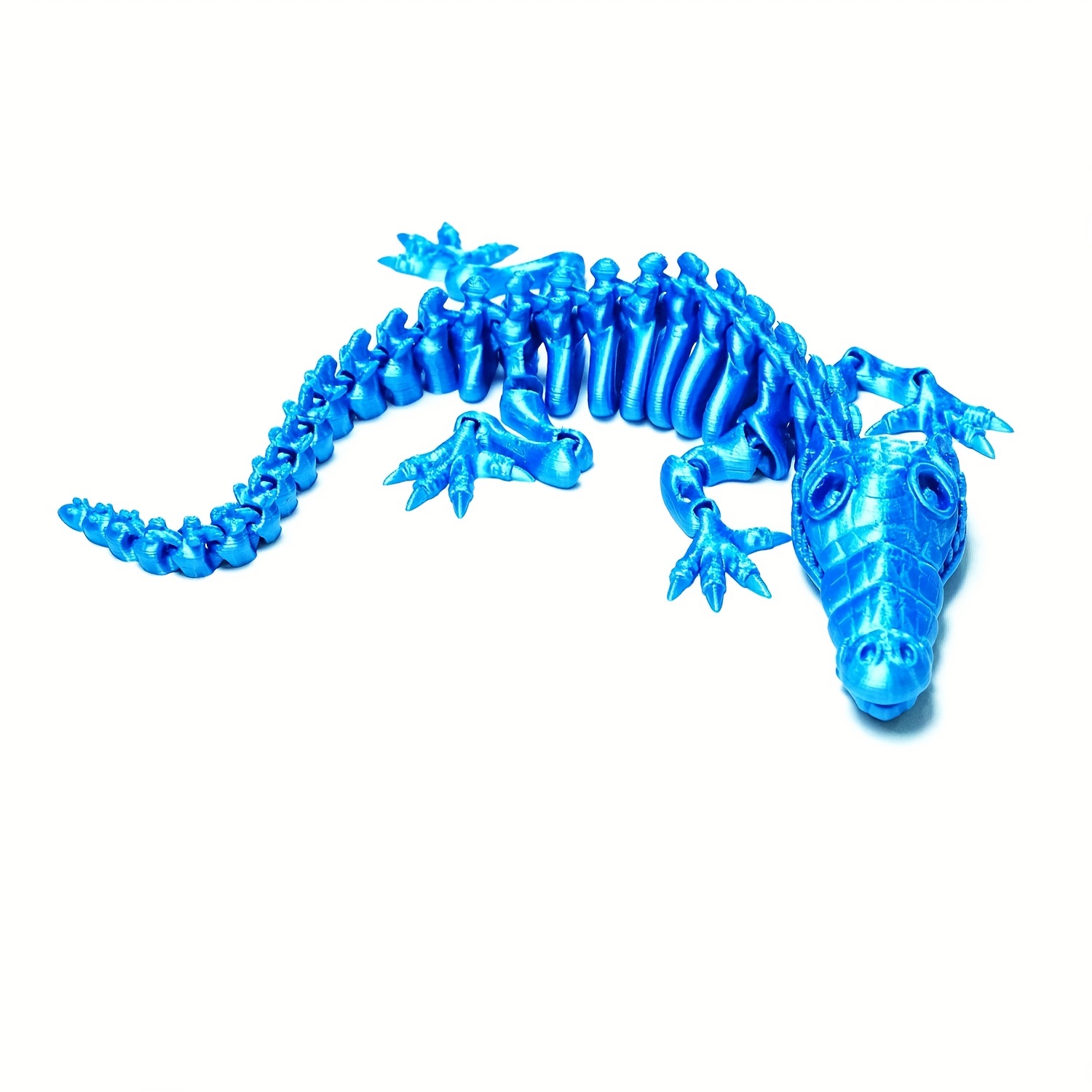 Figur Skelett Krokodil 50cm, Party Schlaudt GmbH, Kostüme, Deko, Stoffe