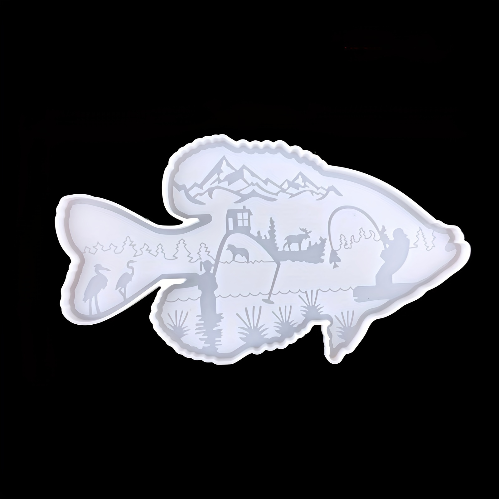 Fish Silicone Resin Molds Ocean Animal Resin Epoxy Molds - Temu