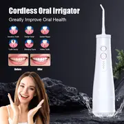 Professional Oral Hygiene Oral Irrigator IPX7 Waterproof  Tips Oral Care Appliances Rechargeable Water Flosser Cleaning details 1