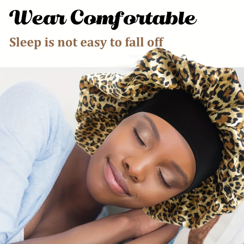 GLAM SATIN BONNET, Women's Luxurious Silky Satin Sleep Protective