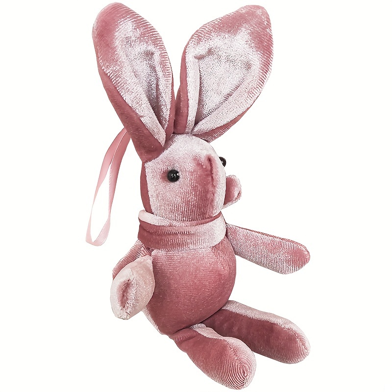 Plush Toy Pendant Clip Keychain Bing Bunny Doll Toy Hoppity Voosh Stuffed  Animal Pando Rabbit Toy For Christmas Gifts