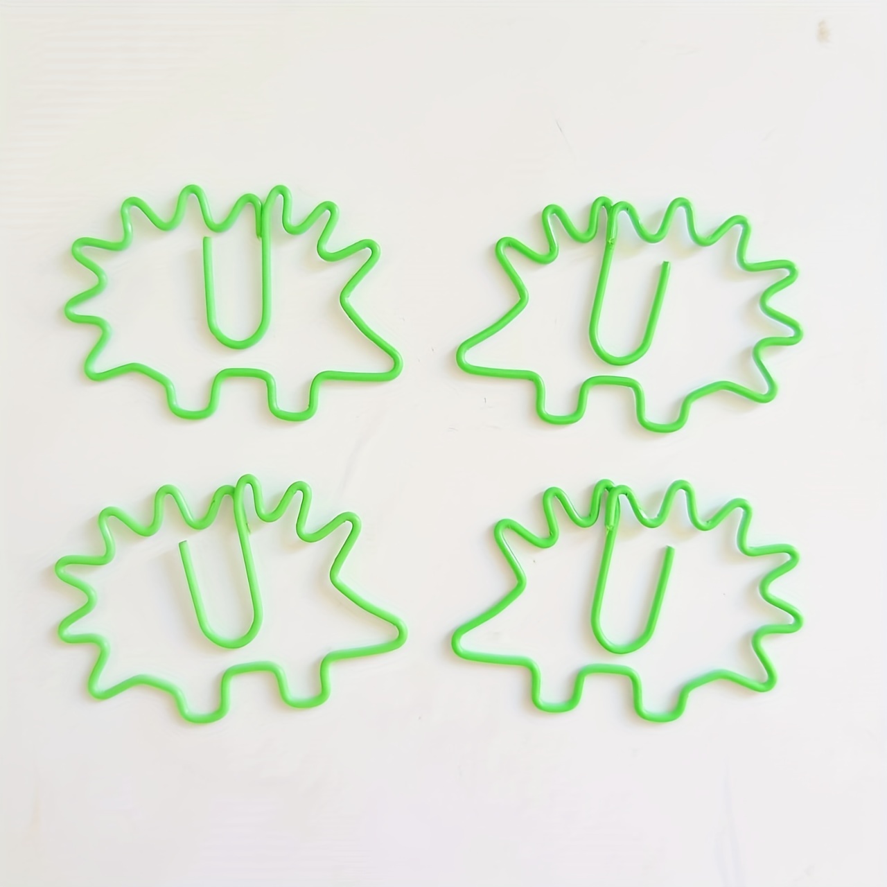 Bag Fun Paper Clips Green Paper Clips Cute Cool Paper Clips - Temu