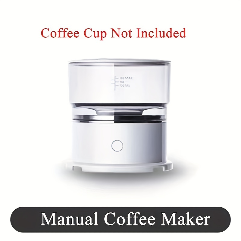 The Original Portable Drip Coffee Maker Travel Mug,Compatible with  Refillable K Pods& Single-Serve Capsules,Portable Manual For Office Camping  Hot and