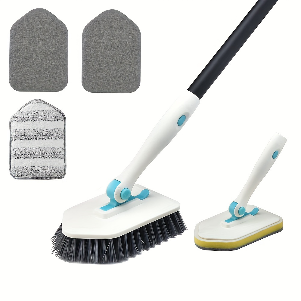 Multifunctional Hard Bristle Floor Brush: Plastic Long - Temu