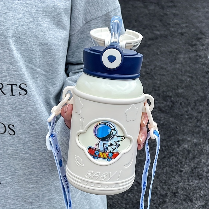 Cartoon Stitch Stainless Steel Vacuum Bottle Leakproof,Insulated for Hot or  Cold Stitch Water Bottle Travel Mug for Girl-11