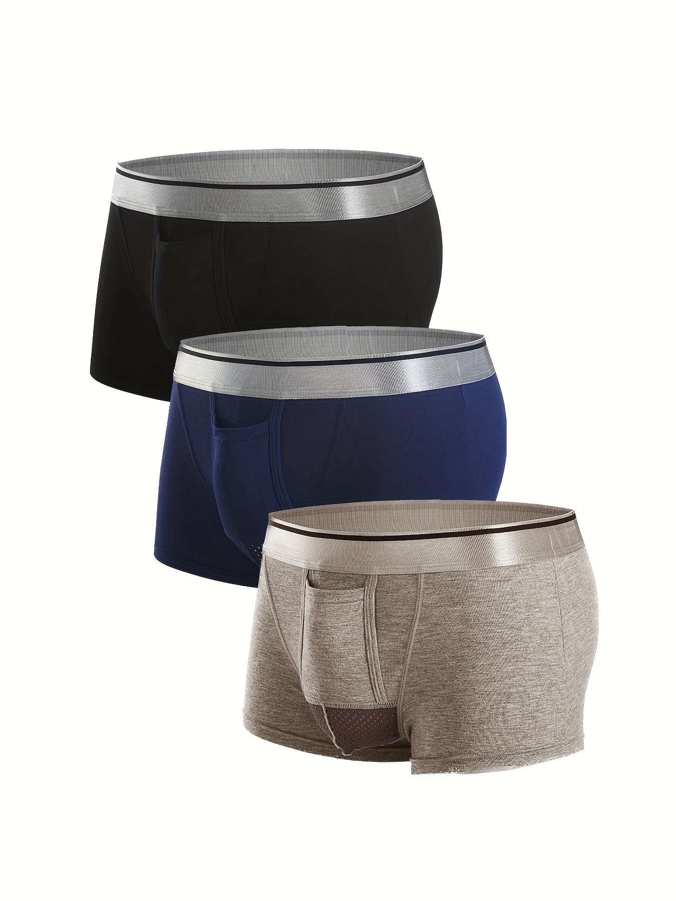 Men's Modal U Convex Pouch Scrotal Underwear Sexy Breathable - Temu