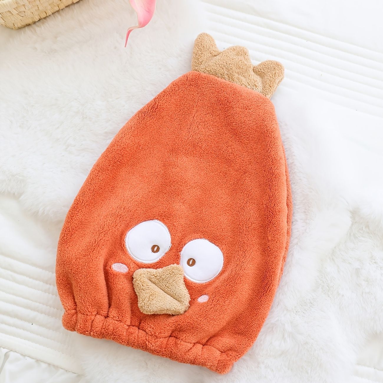 1pc Cartoon Shower Cap Shampoo And Dry Hair Cap Female Cute Super Absorbent  And Quick Drying Thickened Shower Cap | Check Out Today's Deals Now | Temu