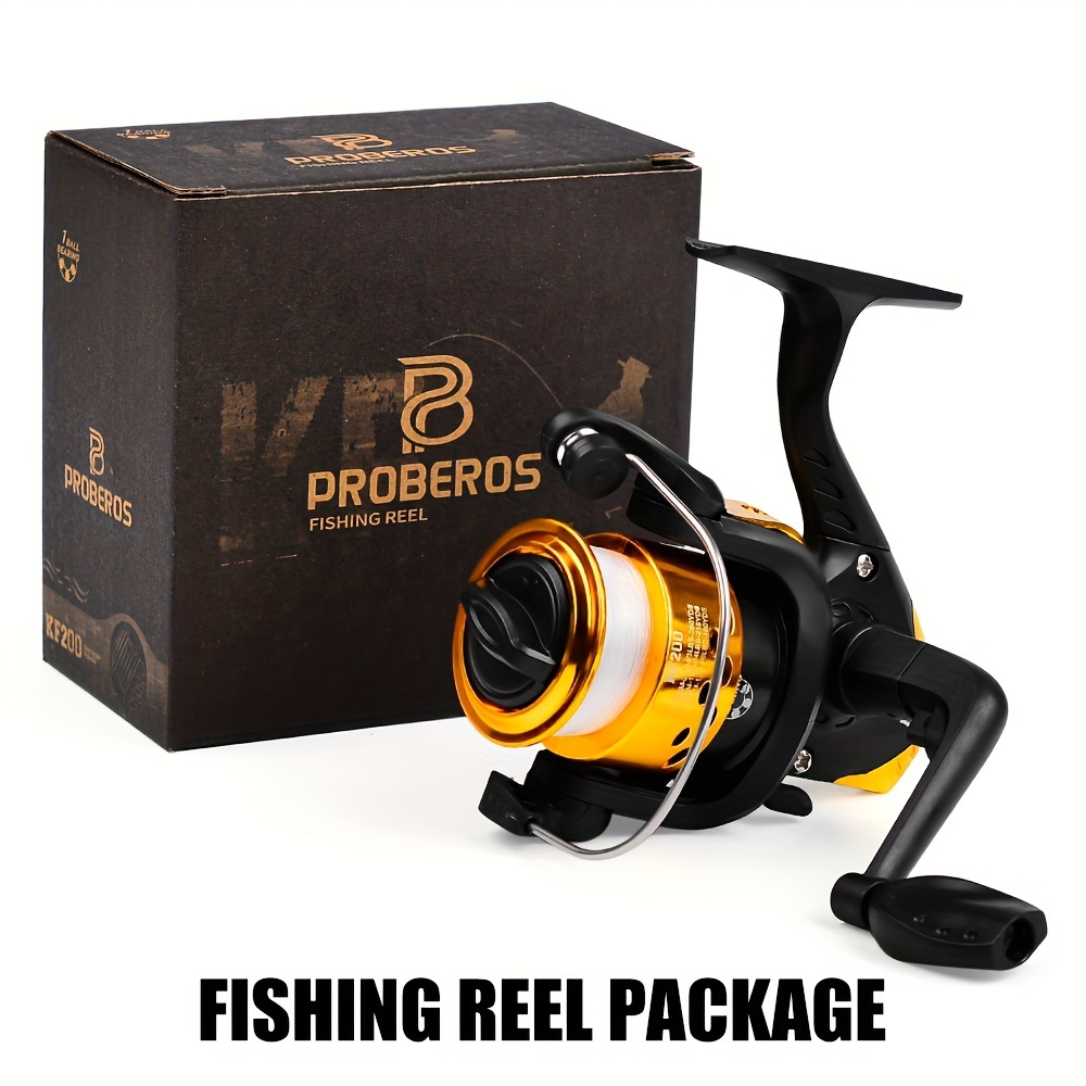 Proberos Gear Ratio 5.2:1 Spinning Reel Fishing Line - Temu New
