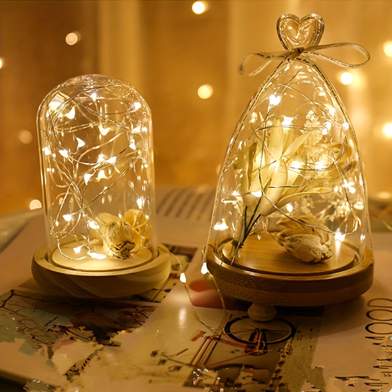 Lumière LED de Noël pour la décoration de la maison, lampe à