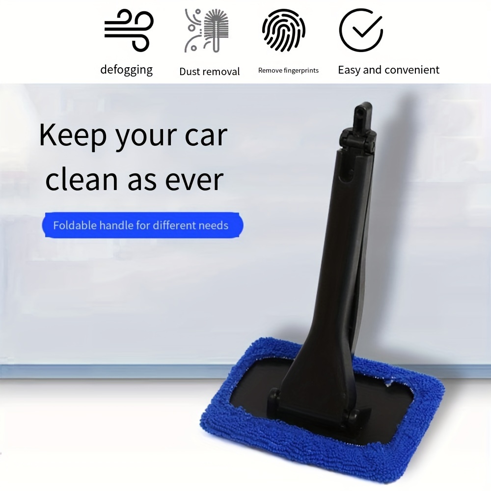 Car Window Cleaning Brush/ Only 1 Replacement Cloth Car - Temu
