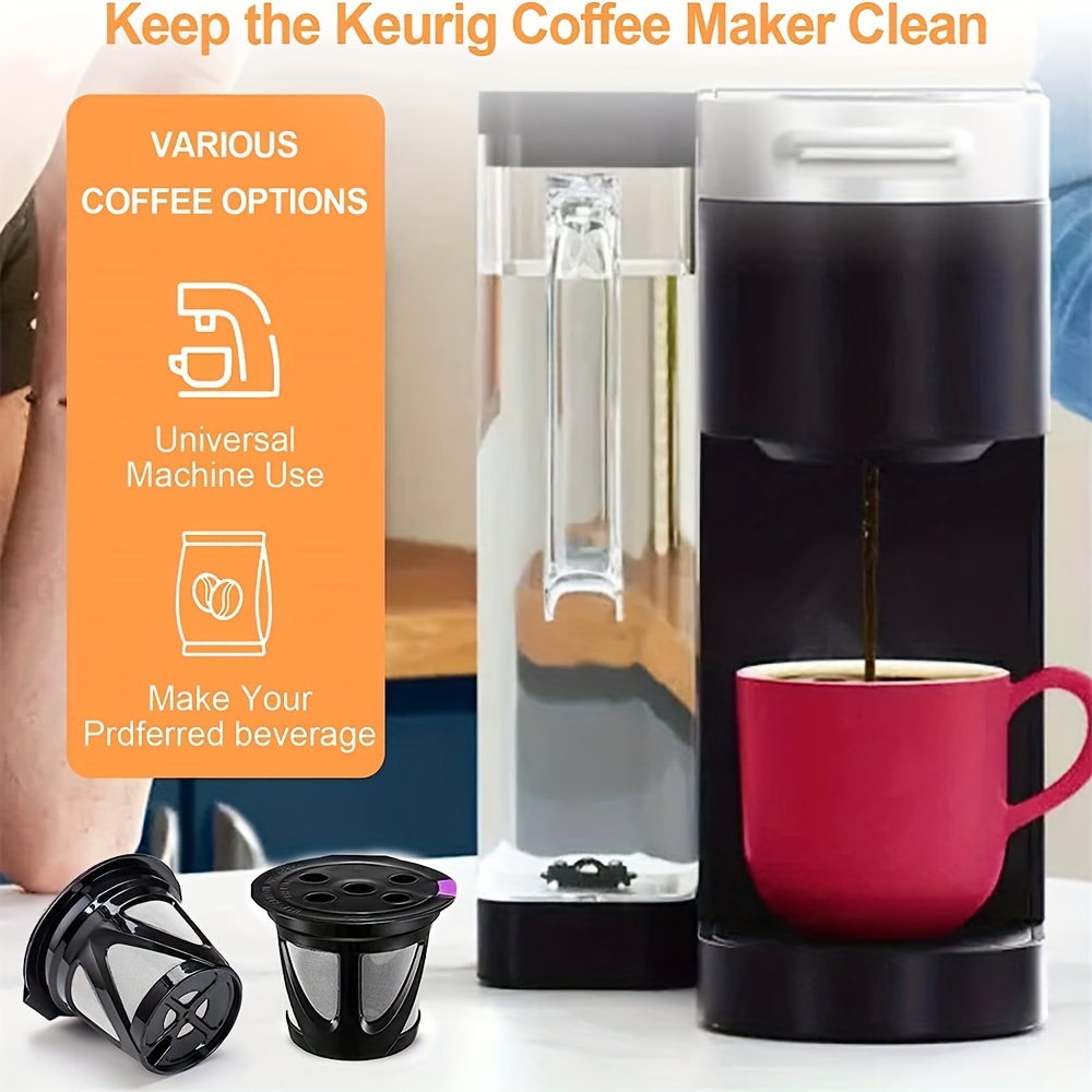 2 Uds/4 Uds/6 Uds Tazas K Reutilizables Para Cafeteras Keurig