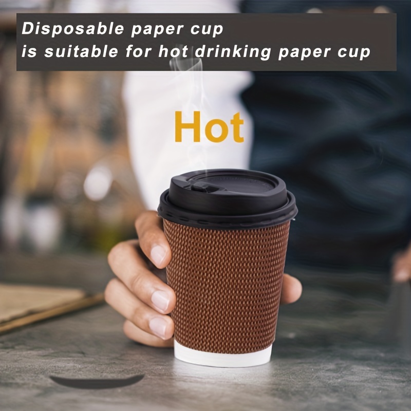 12 oz. Ripple Wall Paper Coffee Cups