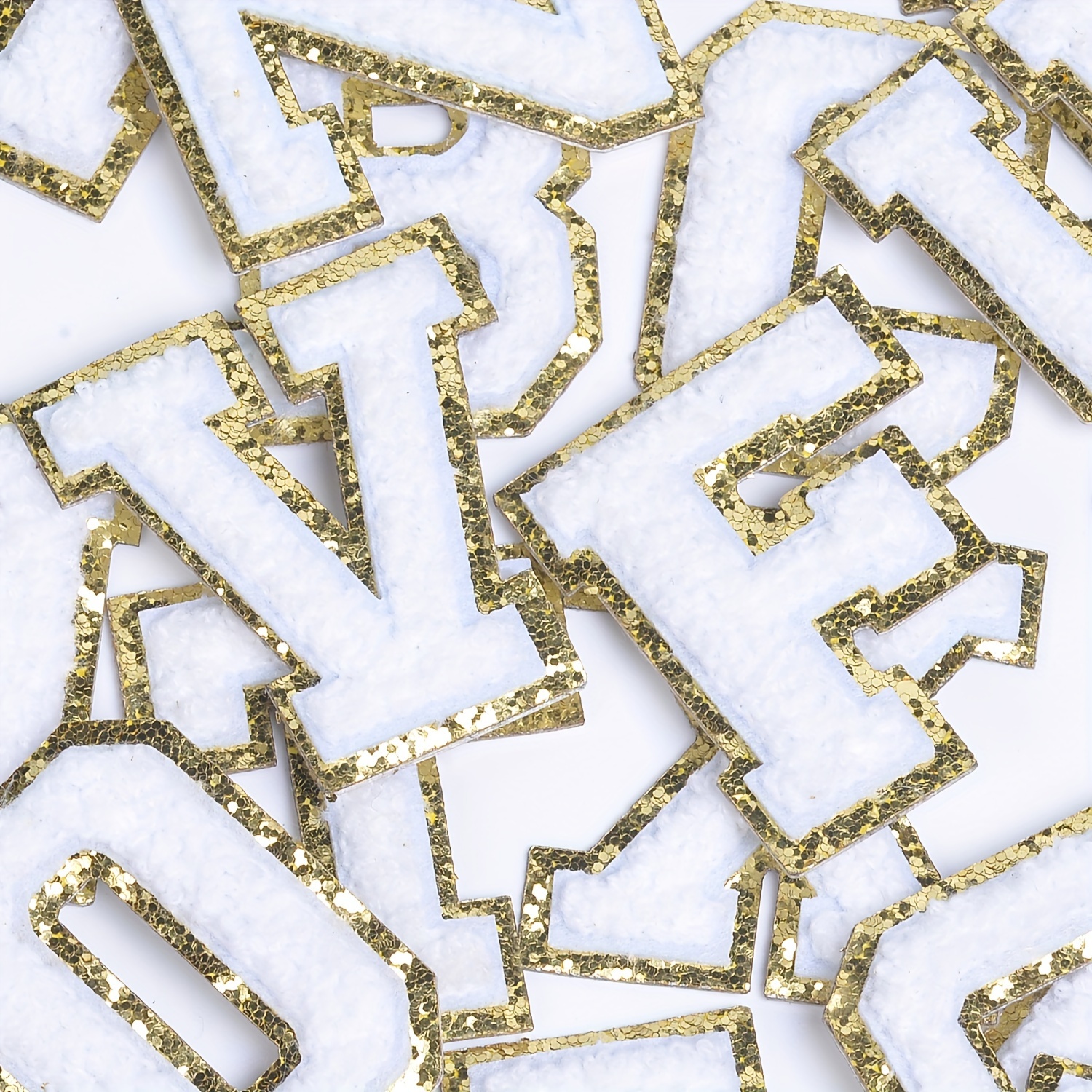 Chenille English Letter Iron Repair Patches Alphabet Sewing Temu Portugal