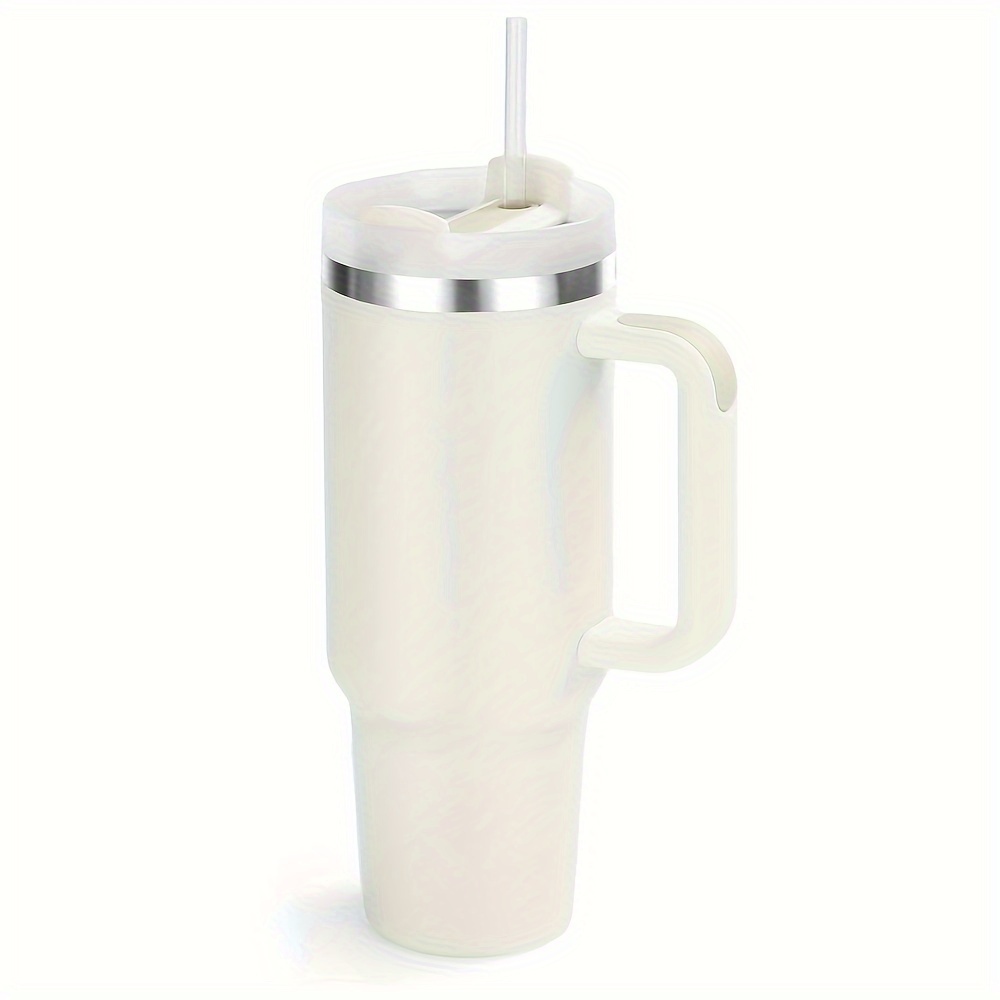 Cream - Solid Color Collection Water Bottle