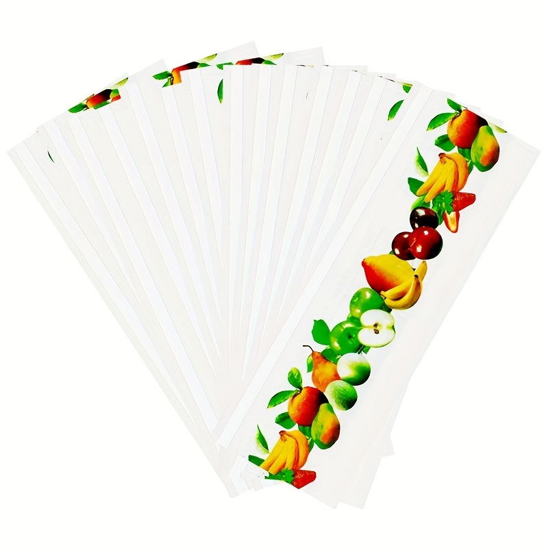 30Pcs Window Fly Traps Indoor, Fly Paper Sticky Strips, Fruit Fly