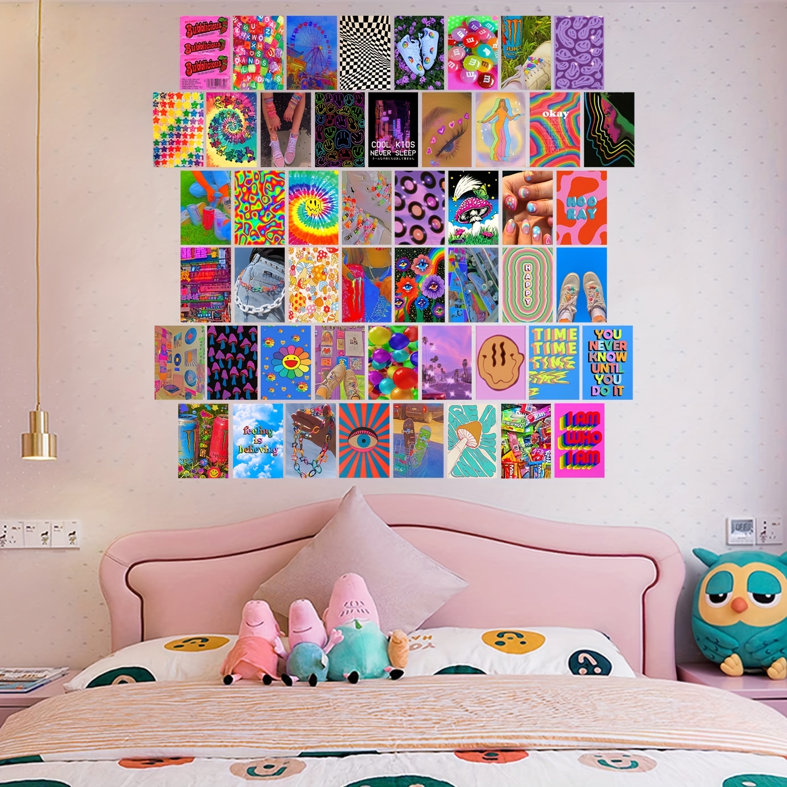 Wall Collage Kit Indie Room Decor For Teen Girls Boys Trendy - Temu