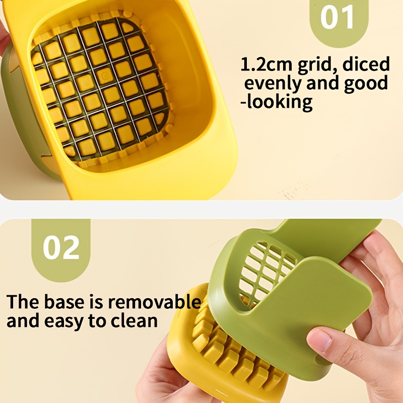 2In1 Multifunctional Vegetable Chopper Potato French Fries Cutter