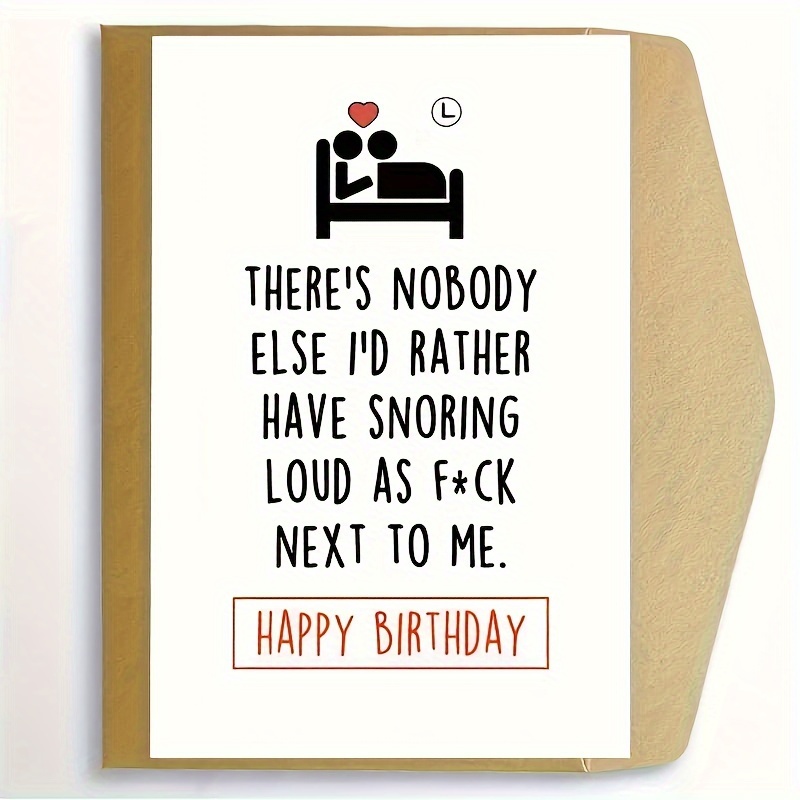 Birthday Cards for Boyfriend - 'Good As Your D*ck' - Hilarious Gift for  Husband - For Him - For Partner - For Lover - Naughty Birthday Card For Men  
