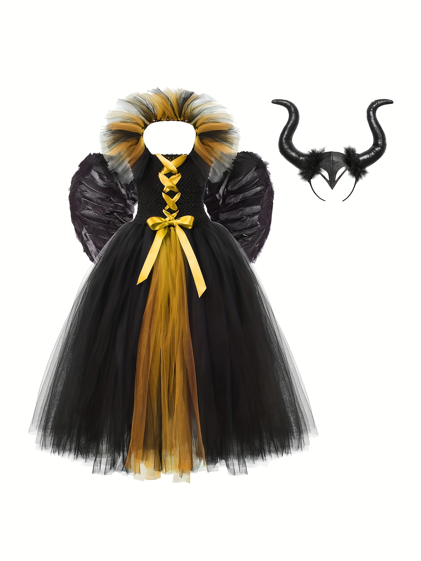 Disfraz de bruja negra para mujer, accesorios de disfraz de vampiro de  Halloween (incluye capa de malla con capucha, vestido, guantes)