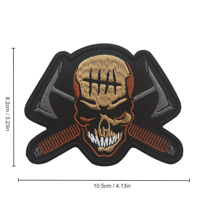 Magical Patch Boys Embroidered Pirate Skull Arm Patch Boys - Temu
