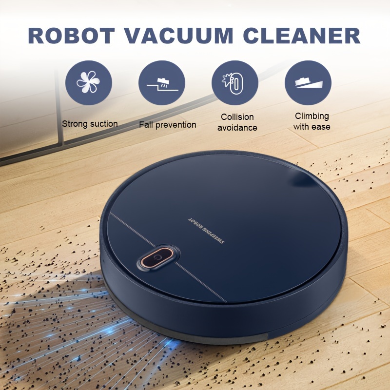 Robot Aspirateur automatique, maison de nettoyage, balayage automatique de  la poussière de vadrouille, pour tapis de sol humide