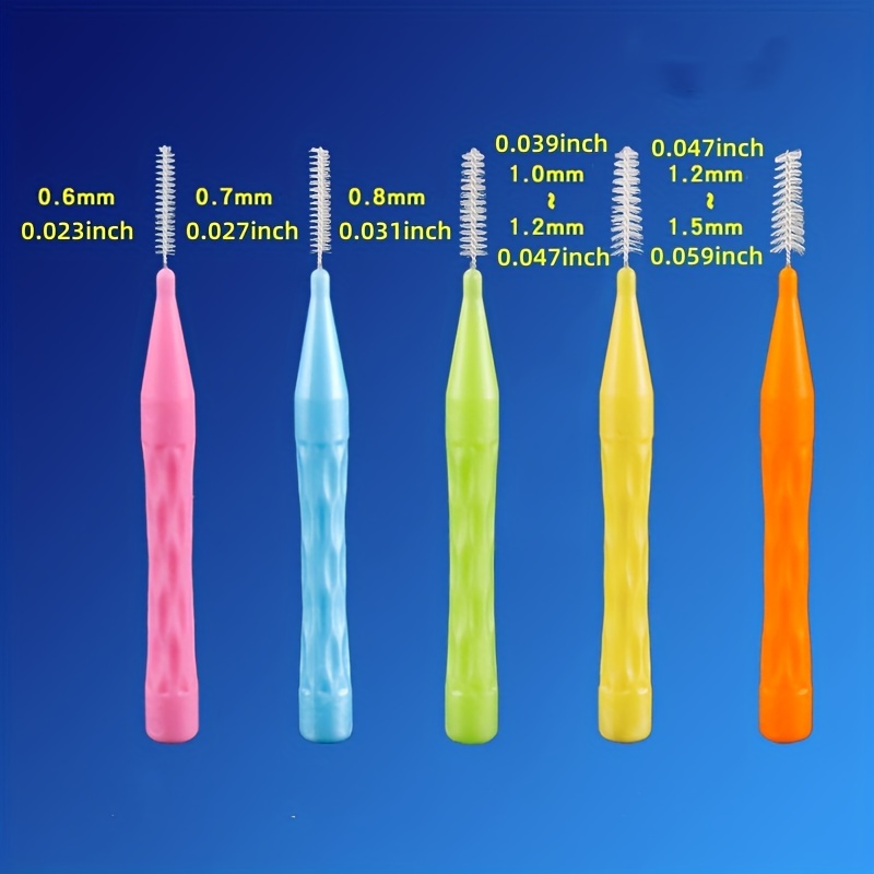 20pcs Interdental Brush Cleaners for Oral Hygiene