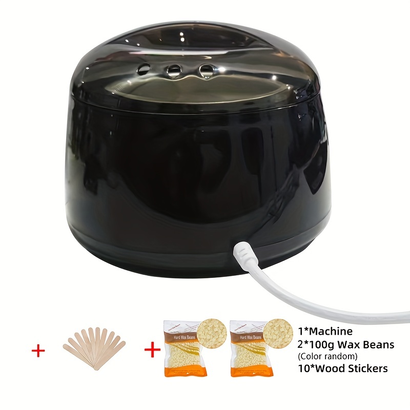Professional Hair Removal Wax Heater With 6 Wax Beans Fast - Temu