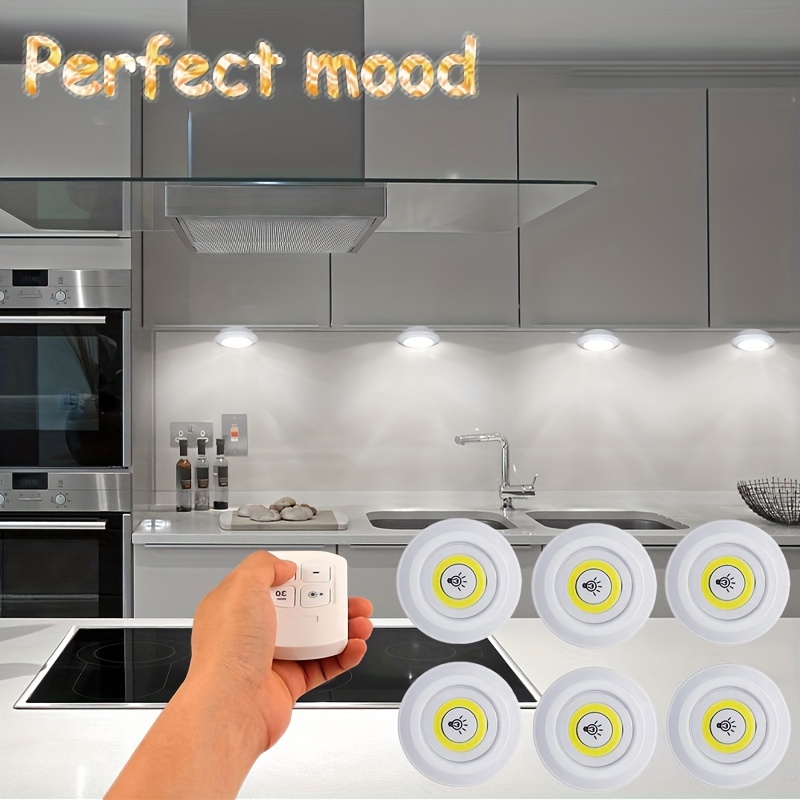 Smart Tool-Free Under Cabinet Lighting, Works with Alexa