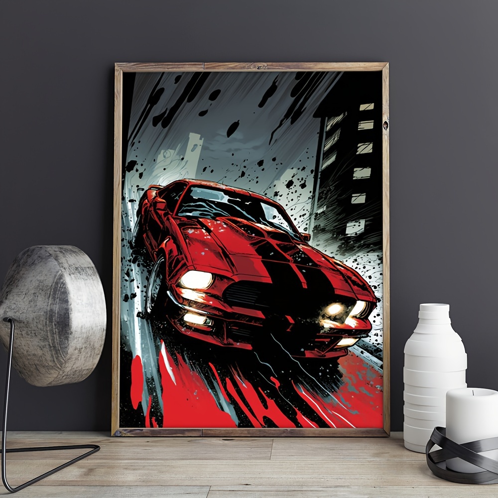 Super Cars Poster Supercars Fast Sports Cars Poster Wall Art Poster Print 