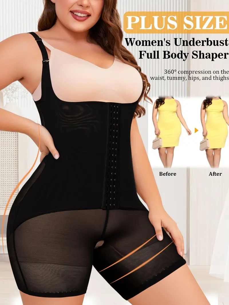 Fashion Underbust Shaping Bodysuit Women Body Shaper Compression