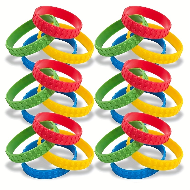 1pc Baseball Themed Pattern Wristbands, Silicone Sports Bracelets for School Competition,Temu