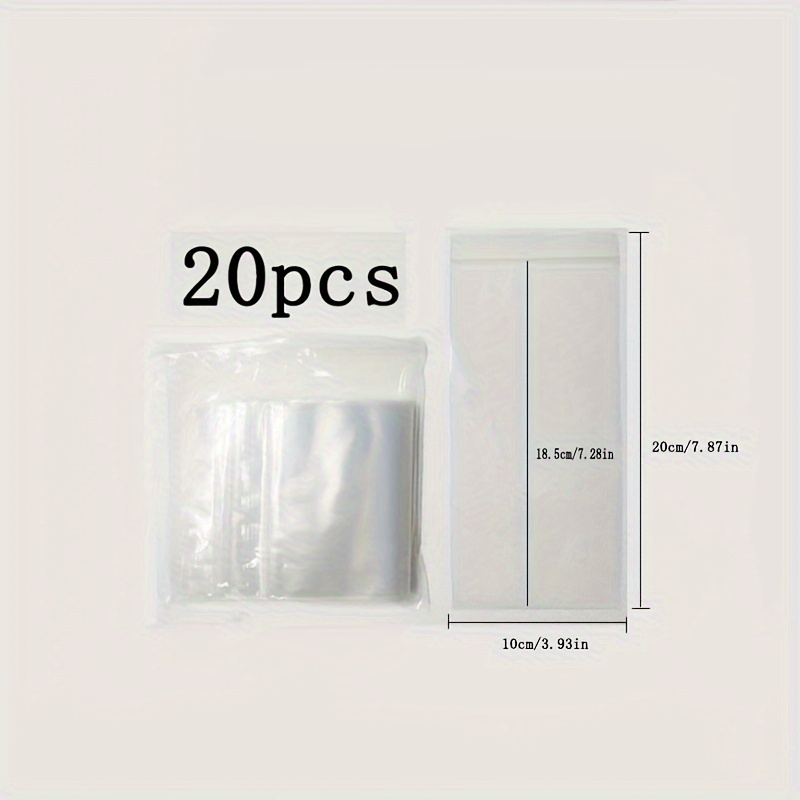 Plastic Zipper Bags Clear Poly Bag Resealable Zip Lock Bags - Temu