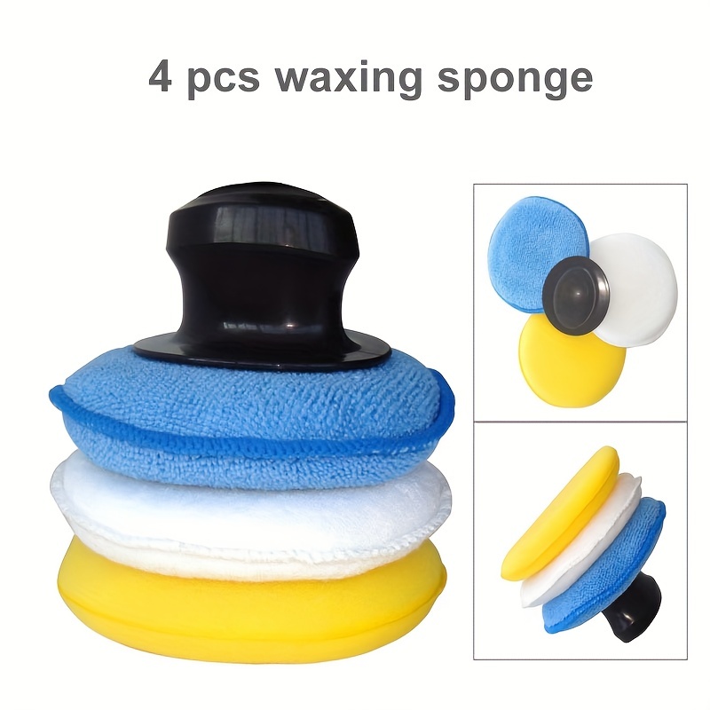 Car Polisher Pad Bonnet Soft Microfiber Car Polisher Pad - Temu