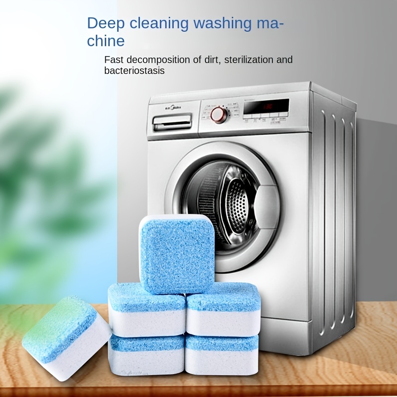 Wash Warrior Washing Machine Cleaner, Washer Machine Cleaner, Washing Machine Deep Cleaning Tablets, for All Machines Including He, Freshen Your