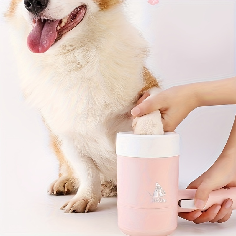 Pet Foot Cleaning Cup Automatic Dog Paw Washer Con Funzione