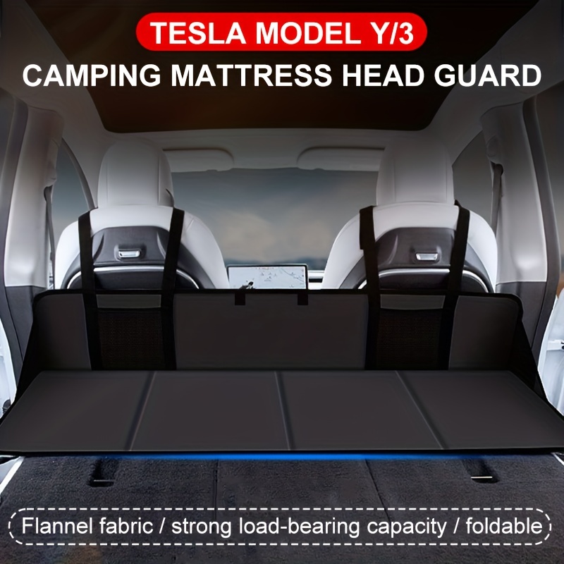 

Car Bed For Tesla Model Y/3 Car Folding Camping Bed Mattress Car Rear Seat Gap Mattress 2023 Travel Sleeping Bed Accessories Universal For All Cars