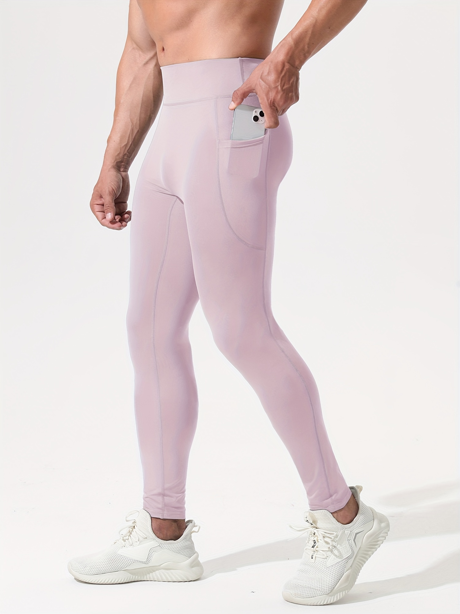 Men's Comfortable Breathable Tight Pants Yoga Track Sports - Temu Austria