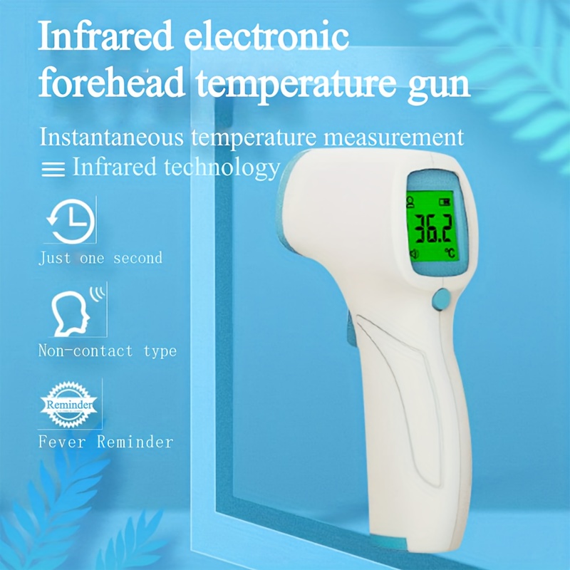 ANENG TH06 Industrial Temperature Detector 0.1~1.00 Adjustable Laser Infrared  Thermometer HD Color VA Reverse Screen for Cooking