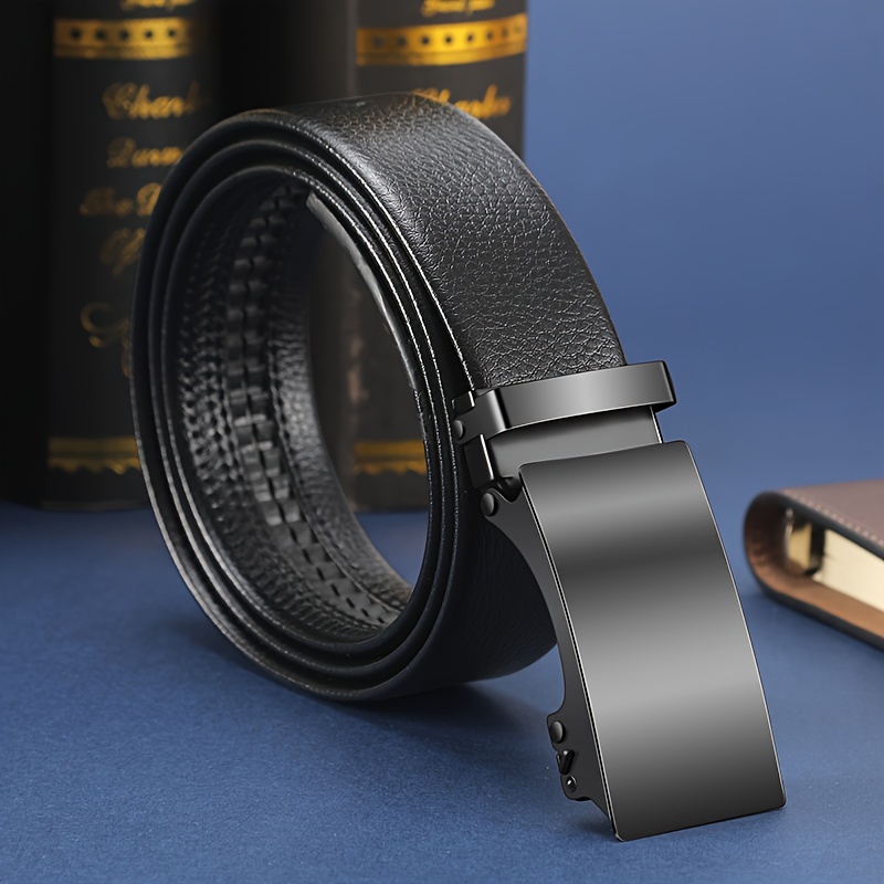 Belt With Slide Buckle - Temu