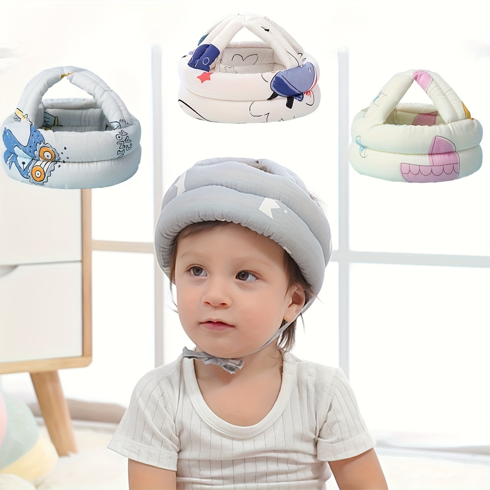 Casco de bebé ajustable para gatear y caminar, protección anticaída,  seguridad para recién nacidos de 6